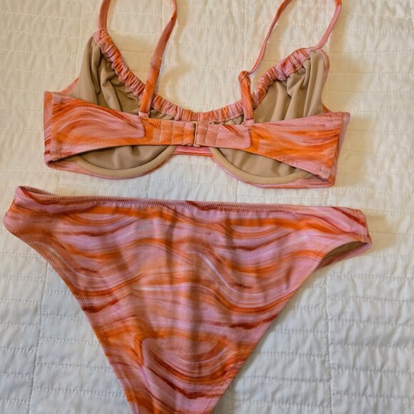 Shade & Shore 2 Piece Bikini Set- 34D top & Med Bottom - NWOT $10 - Bundle Only - Picture 4 of 4